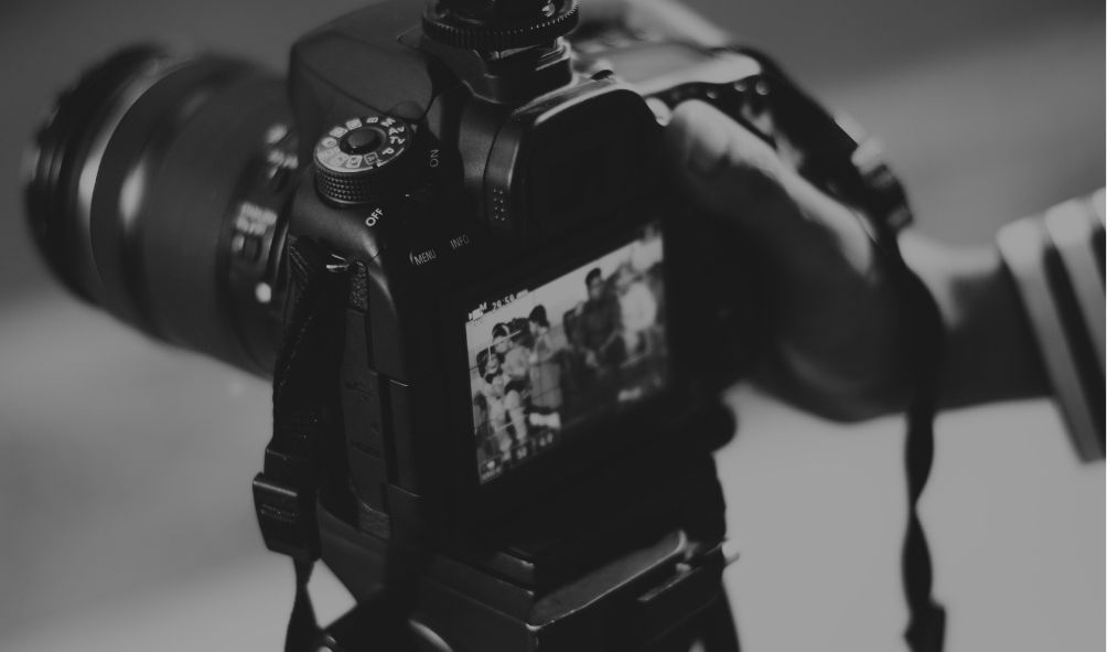 Camera filming an NCM production